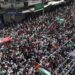 Mijëra njerëz mblidhen në Jordani në solidaritet me palestinezët –
