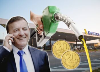 Kastrati rrit çmimin 40 lek/l, ndërsa zhdoganon karburantin 164 USD/ –