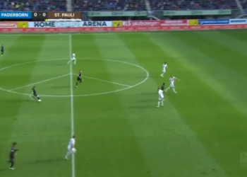 Gol nga gjysmëfusha, mesfushori shqiptar i shtang të gjithë (VIDEO)