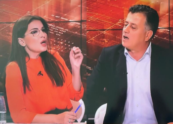 “O zonjë i thërret trurit ti apo…”, Noka sherr me gazetaren –