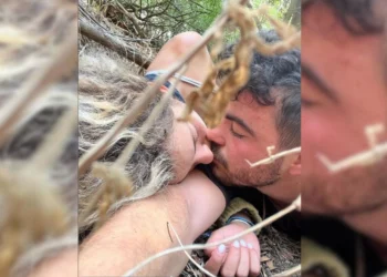 Puthja e çiftit… duke pritur vdekjen në festivalin e Gazës –