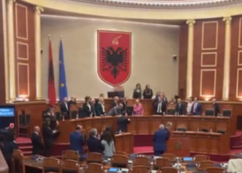 Bllokuan seancën, përjashtohen për 10 ditë nga Kuvendi 8 deputetë –