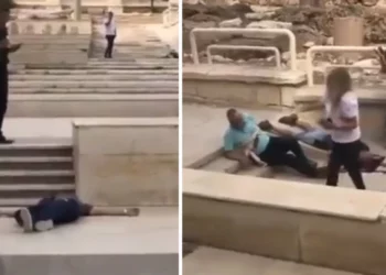 Del videoja pak minuta pas vrasjes së dy turistëve izraelitë –