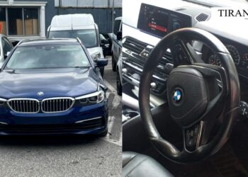 Bleu ‘BMW’-në e vjedhur në Angli që ta shiste, pranga shqiptarit –