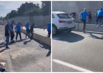 Sulmi me raketa/ Ishin nisur për në Kosovë, ekipi i Izraelit braktis autobusin (VIDEO) –