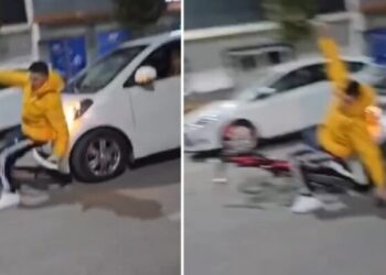 Inskenim apo… Makina ngre zgupthi Kozakun (VIDEO) –