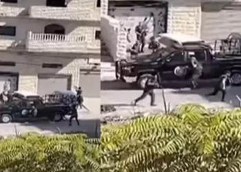 VIDEO/ Shikoni si sulmohet eskorta e Presidentit palestinez –