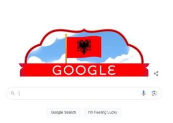 111 vjetori i Pavarësisë së Shqipërisë, Google ‘vishet kuq e zi’ –