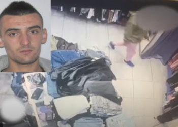 VIDEO/ Publikohen pamjet kur maniaku hyn në dyqan dhe ngacmon seksualisht shitësen –