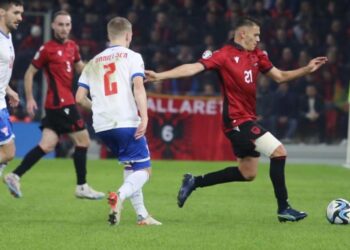Përfundon pa gola pjesa e parë Shqipëri–Ishujt Faroe, –