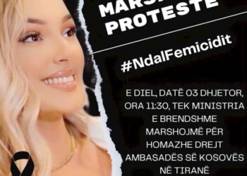 Vrasja e Liridonës, marshim protestë në Tiranë kundër… –