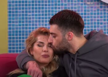 VIDEO/ A më do? Puthje e ledhatime mes Meritonit dhe Ilnisës: Shumë! –