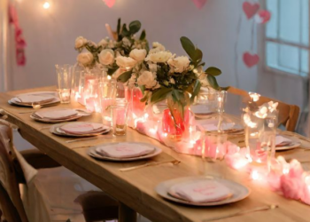 Ide të mrekullueshme për dekorimin e tryezës për Shën Valentin –