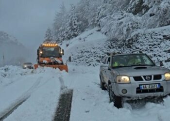Borë në veri të vendit, ja si paraqitet situata në aksin Bogë-Theth –