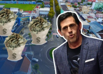 Rakip Suli i dhuron 560 milionë lekë Violeta Pepës për të asfaltuar 2 km rrugicë lagjeje