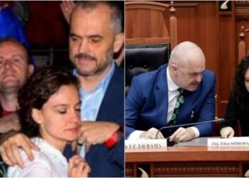 Elisa Spiropali tall leshtë me qytetarët dhe opozitën