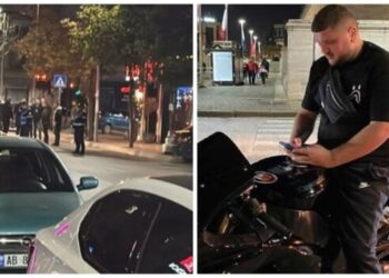 Video – Momenti kur vrasësi qëllon Klaudio Prendin brenda “Mercedesit”