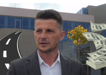 Asfalti elektoral, Albert Mëlyshi i jep 250 milionë lekë Pjetër Nikollit për rrugicën e një fshati