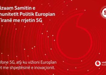 Vodafone Albania siguron rrjet të fuqishëm 5G për Samitin Politik Evropian në Tiranë