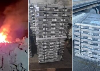 (VIDEO) Pamjet e aksionit, pezullohen 2 fabrikat e ferrokromit, gjobë 13 milionë lekë, 16 të arrestuar, 8 pronarët në kërkim –