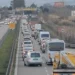 Përplasje makinash zinxhir në aksin Lushnjë-Fier, radhë e gjatë trafiku –