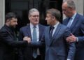 Zelensky, Macron, Starmer dhe Merz zhvillojnë takim në Londër –