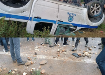 Përshkallëzohen protestat në Greqi/ Fermerët përleshen me policinë, përmbysin makinat dhe gjuajnë me gur –
