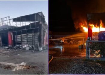 Digjet gjatë natës supermarketi në Shkodër, çfarë dyshohet –