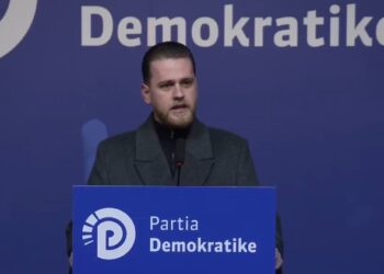 Nis takimi i Salianjit me demokratët në Lezhë, i riu i FRPD thumbon Berishën për “kryetarokracinë” –