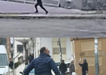 Arratisja nga burgu/ Momenti kur Altin Ndocaj ikën me vrap dhe polici e ndjek me armë në dorë –