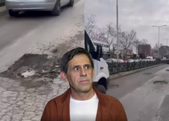 Aksi rrugor Kamëz–Valias në mëshirë të fatit, rrezik për makinat dhe kaos në trafik –