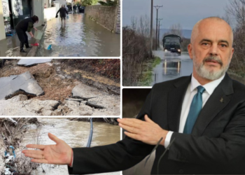 Propaganda e Ramës dhe Shqipëria e vërtetë, si paraqitet gjendja nga moti i keq në vend –