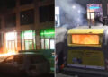 Hidhen molotovë në koshat e mbeturinave dhe në derën e një biznesi (VIDEO) –