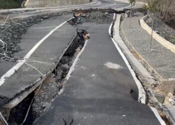 Shkatërrohet Unaza e Burrelit, që kushtoi 1.3 MLN Euro, e ndërtoi firma e ish-deputetit –