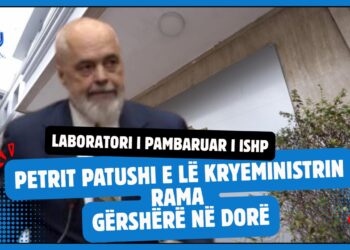 Petrit Patushi e lë Ramën me gërshërë në dorë, kërkon edhe 450 milionë lekë shtesë për Laboratorin e ISHP –