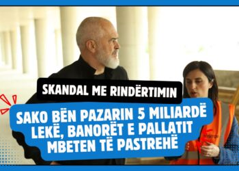 Skandal me Rindërtimin/Sako bën pazarin 5 miliardë lekë, banorët e pallatit mbeten të pastrehë –