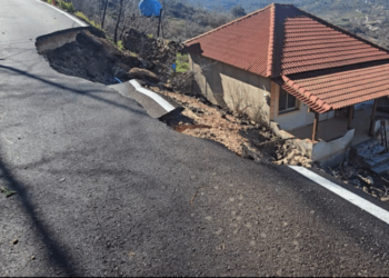 U rikonstruktua nga “Llazo” Shpk, shembet rruga e sapoinaguruar në Mallakastër –