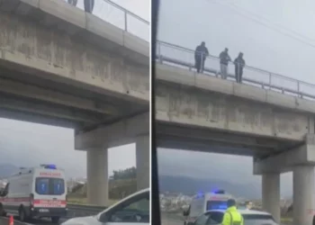 E rëndë në Tiranë, një person hidhet nga ura në Unazën e Madhe dhe humb jetën –