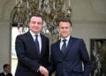 Takimi në Paris, Kurti bisedon me Macronin për sigurinë e Kosovës dhe raportet me Serbinë –