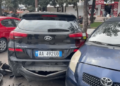 Aksident i shumëfishtë në Vlorë, 6 makina përplasen me njëra-tjetrën –