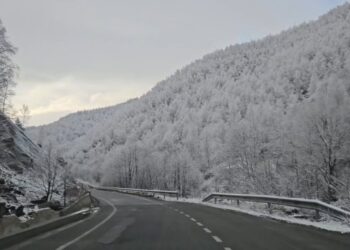 Reshjet e dëborës zbardhin edhe Kukësin, Tropojën e Dibrën, si paraqitet situata –