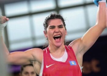 Boksierja shqiptare nuk njeh rivalë, mposht brazilianen dhe fiton medaljen e artë –