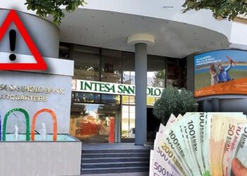 Intesa Sanpaolo gjobitet me 32 mln € për shkelje të të dhënave, preken rreth 4000 klientë –