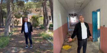 Shkolla e shkatërruar, kanë vjedhur edhe kasat e dyerve! Fëmijët udhëtojnë kilometra për të mësuar –