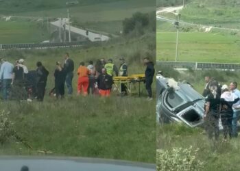 Aksident në Lumin e Vlorës! Makina del nga rruga, plagosen katër persona dhe mes tyre një 14 vjeçar –