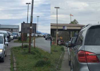 Rritja e çmimit të naftës/ Radhë të gjata në doganën e Bllatës, shqiptarët dynden drejt Maqedonisë së Veriut për karburant –