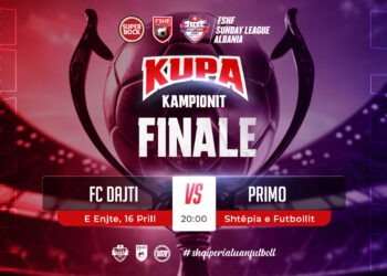 FSHF Sunday League/ Dajti dhe Primo MFC sigurojnë finalen e Kupës së Kampionit –