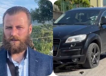 Plumba drejt Audi Q7 në Lezhë, ekzekutohen në makinë Kreshnik Mujeci dhe bashkëshortja –