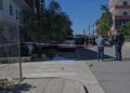 Durrës/ Makina përplaset me policinë në zonën e aksidentit fatal të dy fëmijëve –