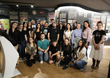 Pikë referimi për të rinjtë dhe jo vetëm, Muzeu i FSHF-së hap dyert për studentët e Gazetarisë –